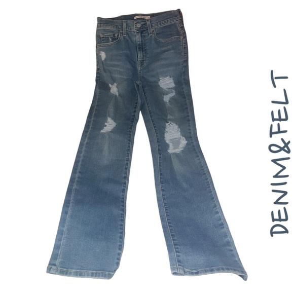 LEVIS 724 HIGH RISE SLIM STRAIGHT WOMEN'S JEANS | NEW/NWOT!!👖💙 - Picture 5 of 8